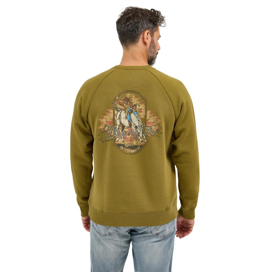Men's Crew Pullover Sweatshirt - Regular Fit - Hopchec