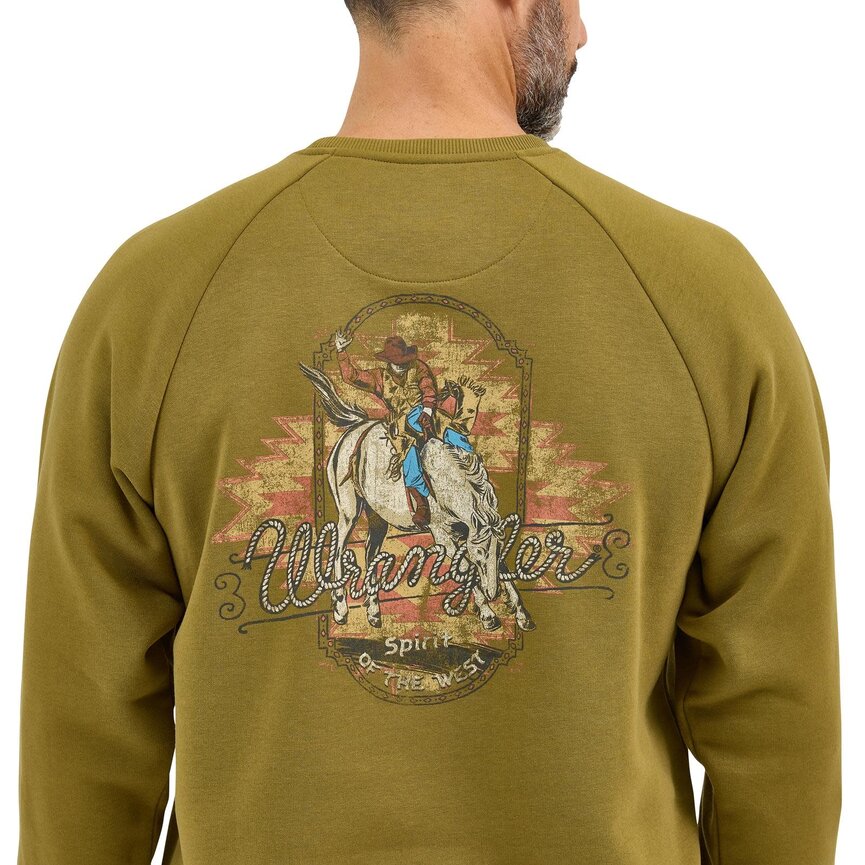 Men's Crew Pullover Sweatshirt - Regular Fit - Hopchec