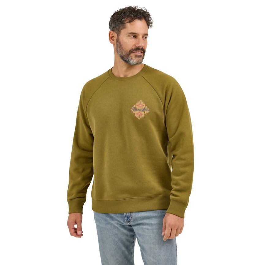 Men's Crew Pullover Sweatshirt - Regular Fit - Hopchec