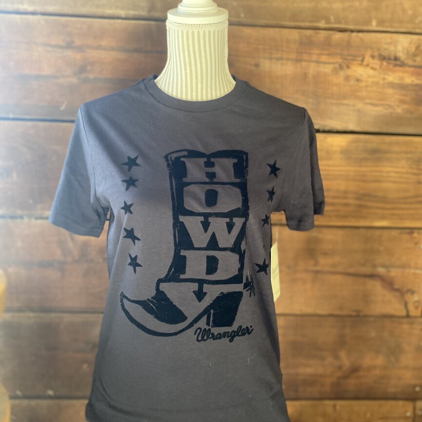 Women's Retro Short Sleeve Graphic T-Shirt - Regular Fit-Flock Boot