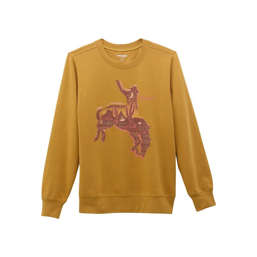 Retro Crew Sweatshirt - Regular Fit - Broncotah