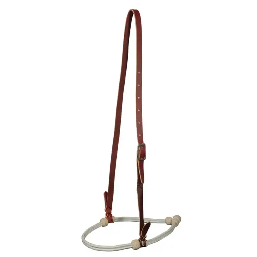 Rawhide Adjustable Caveson Noseband