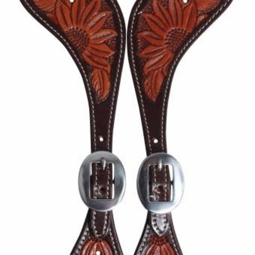 Sunflower Ladies Muleshoe Spur Strap