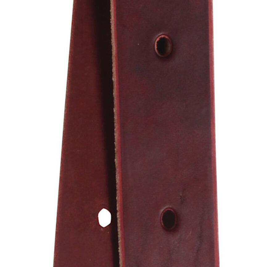 Harness Leather Off Billets (Burgundy)