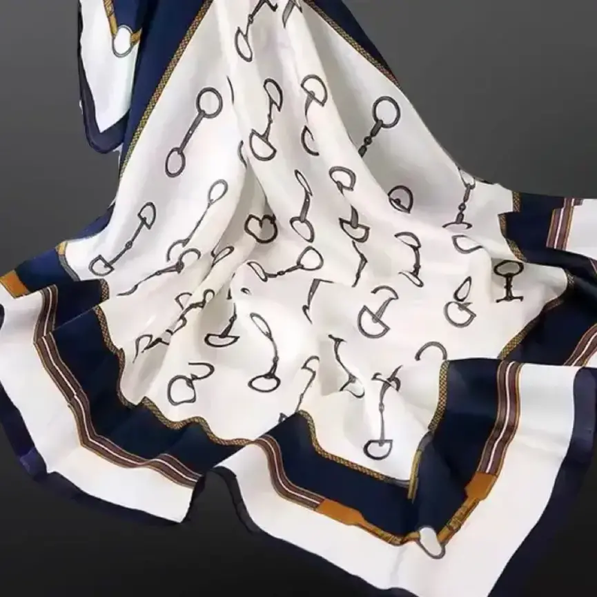 Snaffle Bit Satin Scarf Wild Rag
