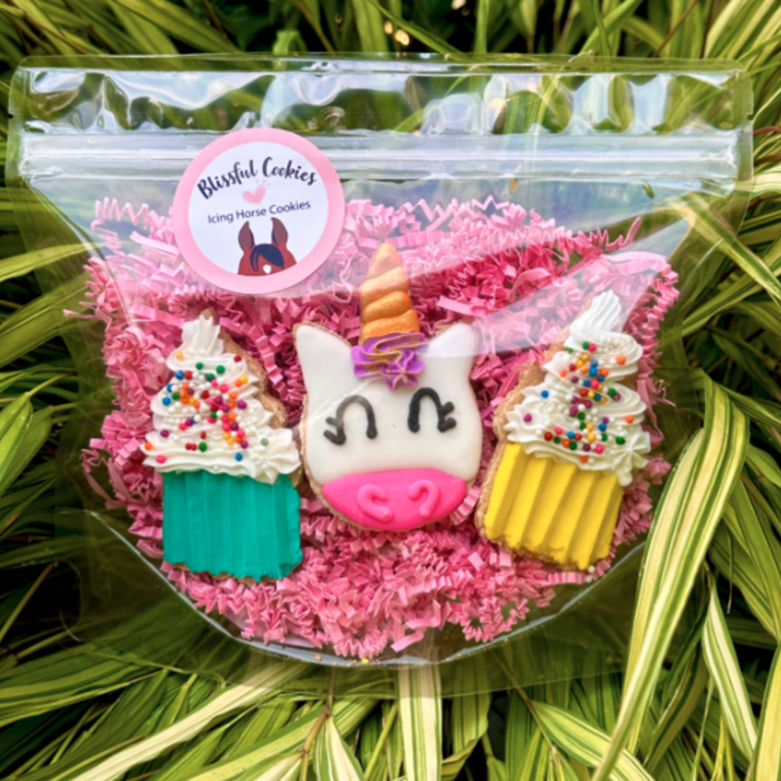 THE BLISSFUL EQUESTRIAN ICING COOKIES