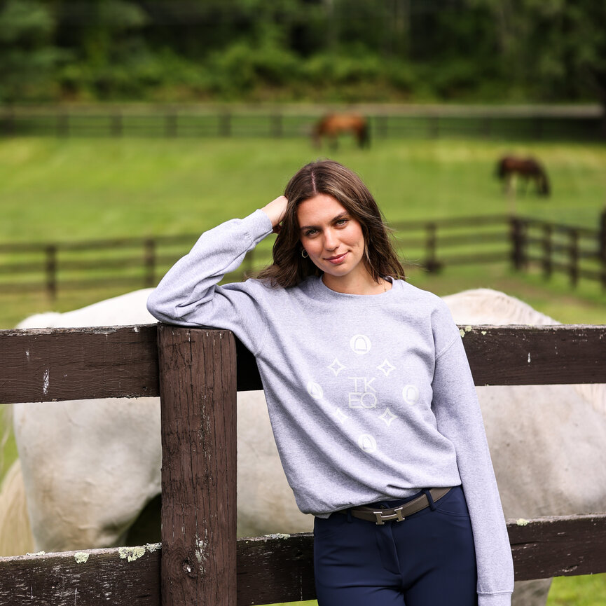 TKEQ PRINTED PULLOVER MONOGRAM