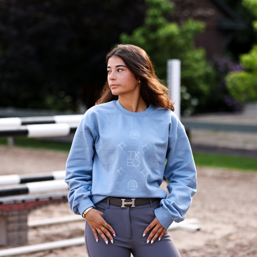 TKEQ PRINTED PULLOVER MONOGRAM