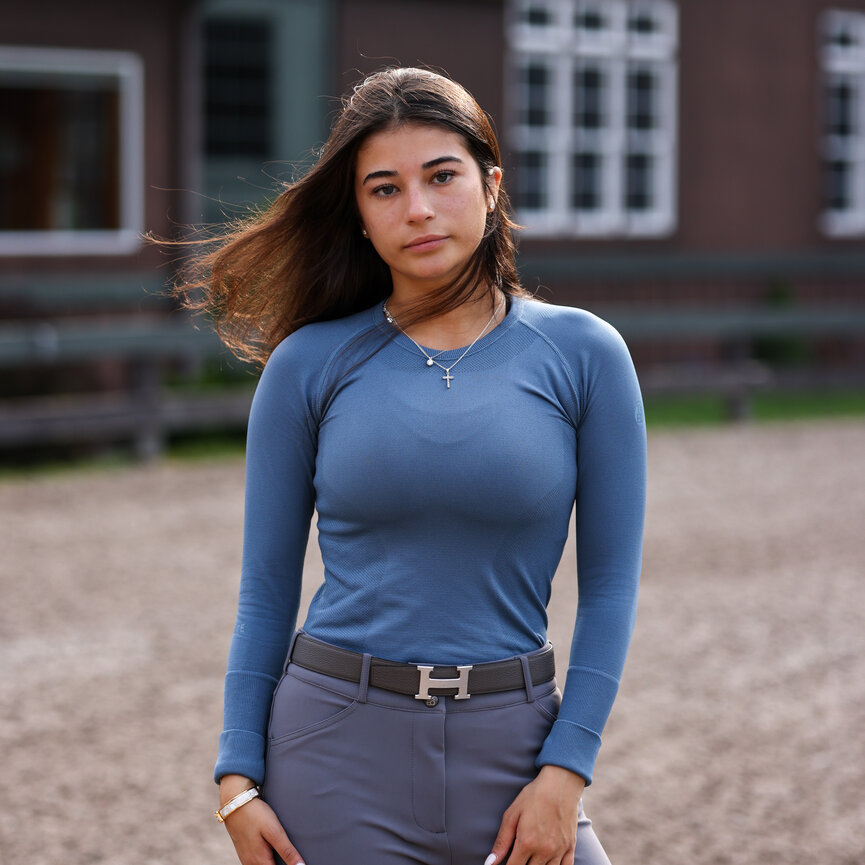 KENNEDY SEAMLESS LONG SLEEVE 2.0 IN ICED OUT