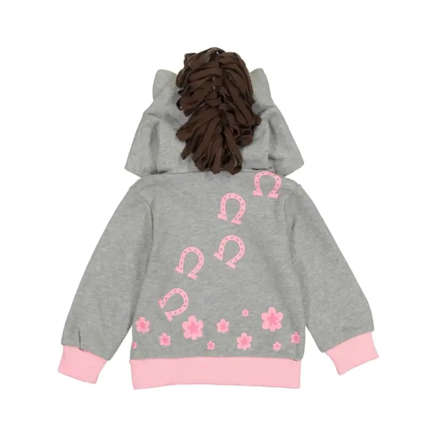 Kids Pink Horse 3D Hoodie
