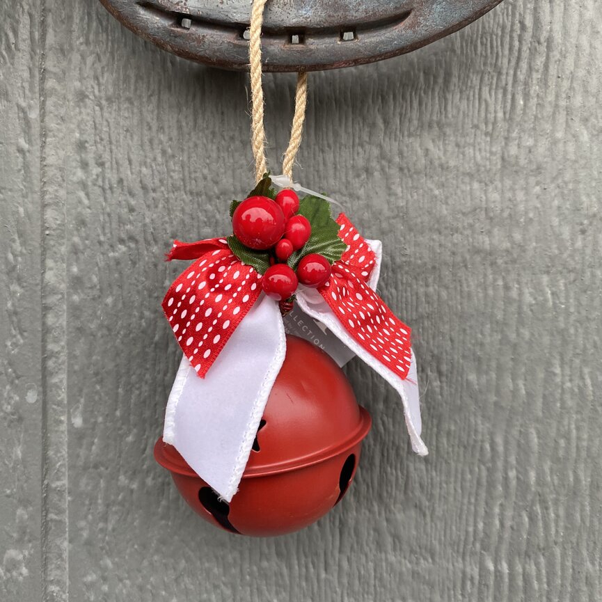 Christmas Ornament - Jingle Bell Red