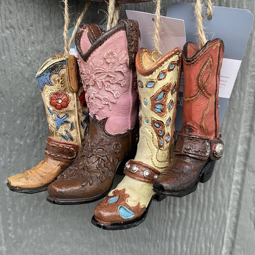 Christmas Ornament - Cowboy Boot with Spur