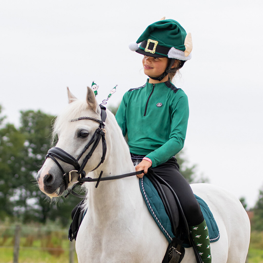 QHP Christmas Helmet Cover