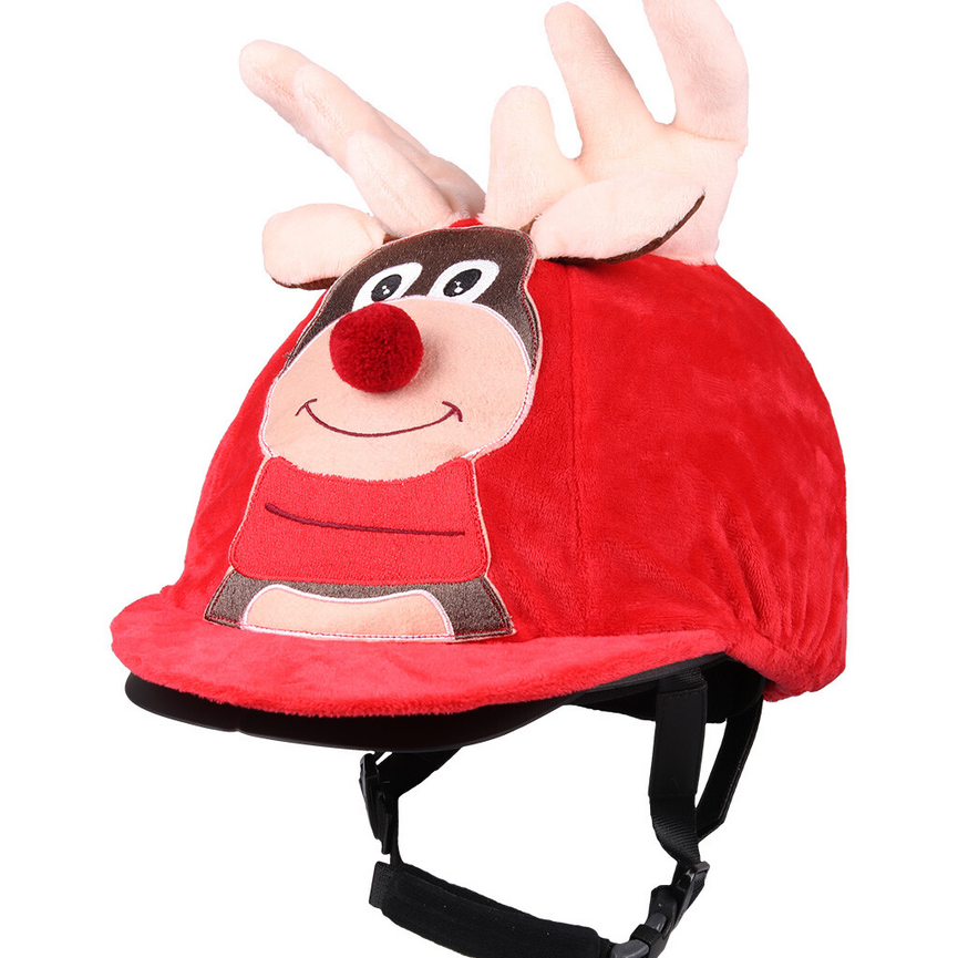 QHP Christmas Helmet Cover