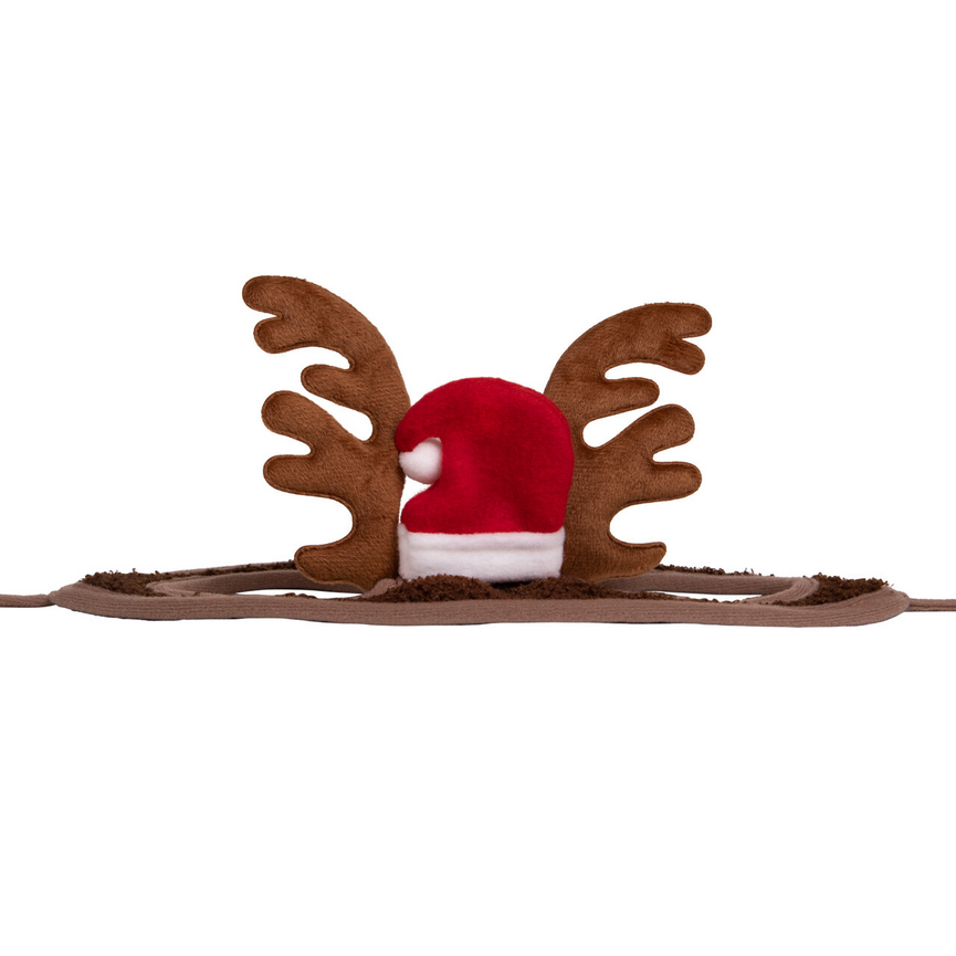 QHP Horse Christmas Antler Hat