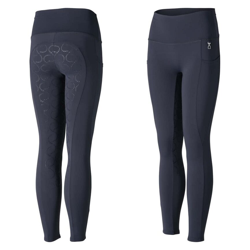 Gillian Kids Silicone Full Seat Tights - Dark Navy