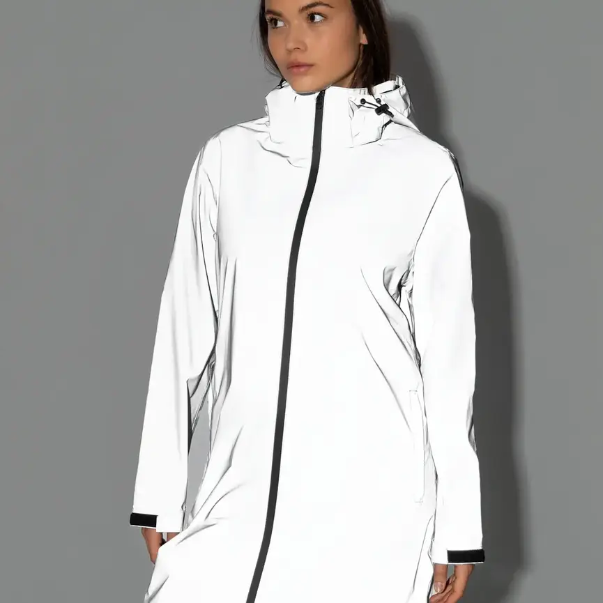Rainbow Womens Reflective Raincoat