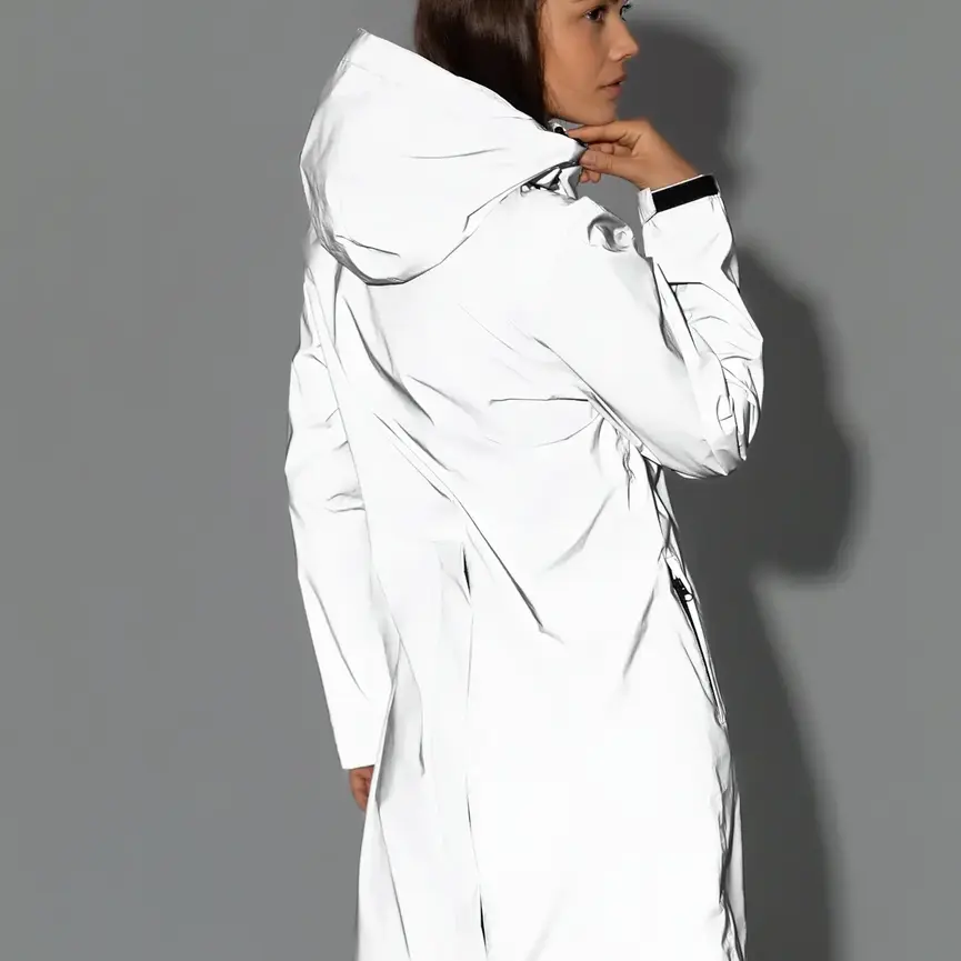 Rainbow Womens Reflective Raincoat