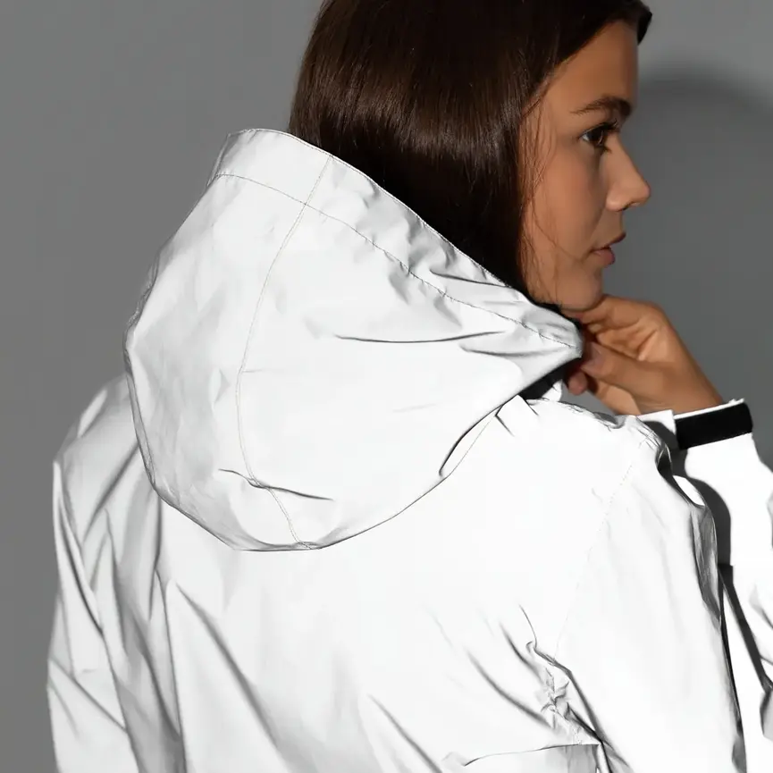 Rainbow Womens Reflective Raincoat