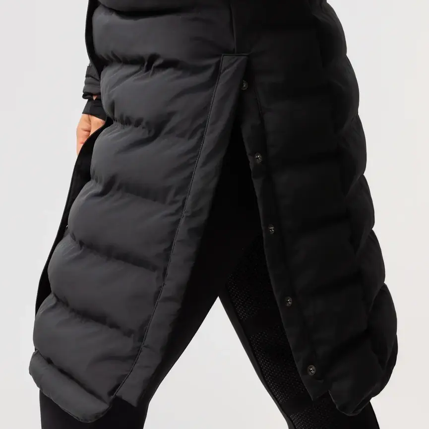 Celeste Womens Waterproof Parka Jacket (Black Beauty)