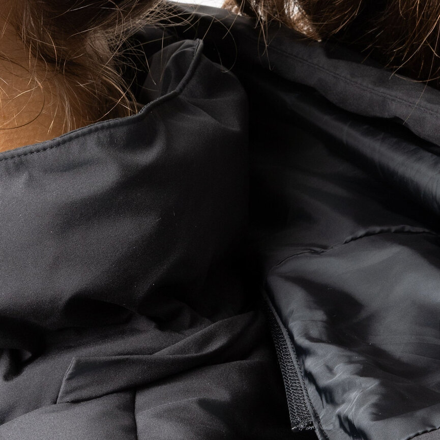 Celeste Womens Waterproof Parka Jacket (Black Beauty)