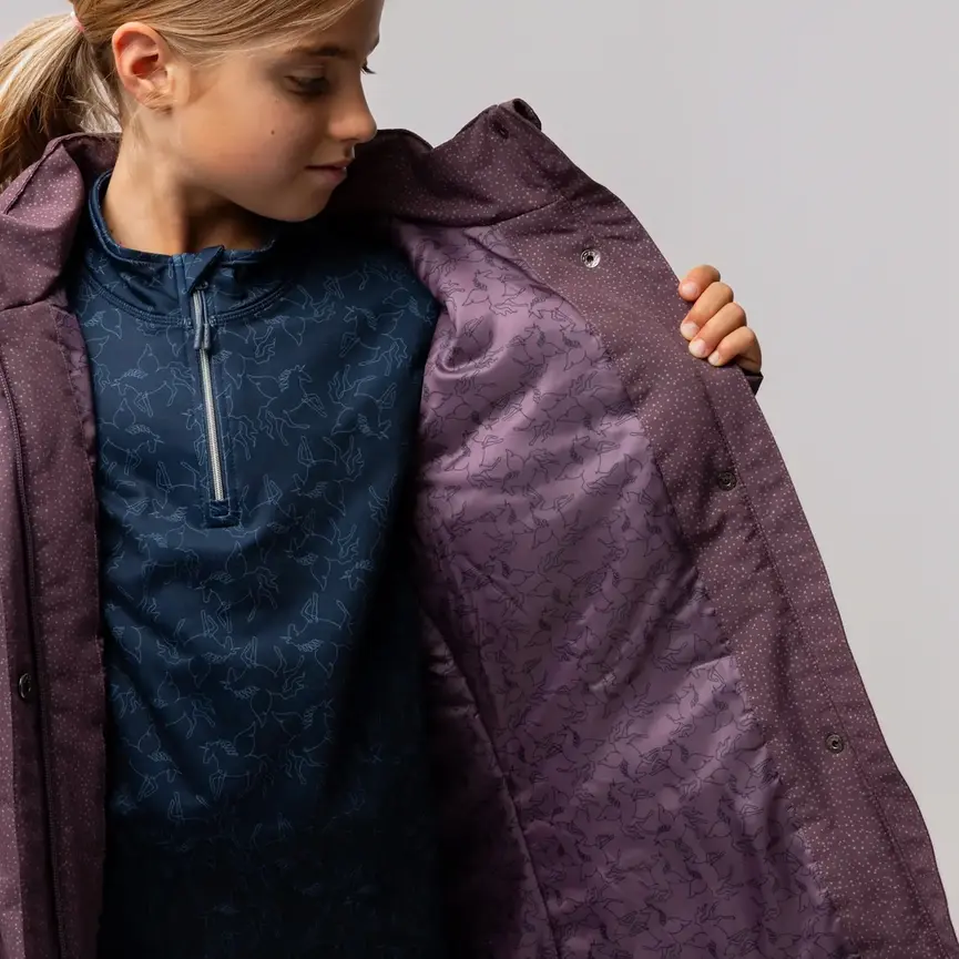 Jessie Kids Waterproof Winter Riding Jacket