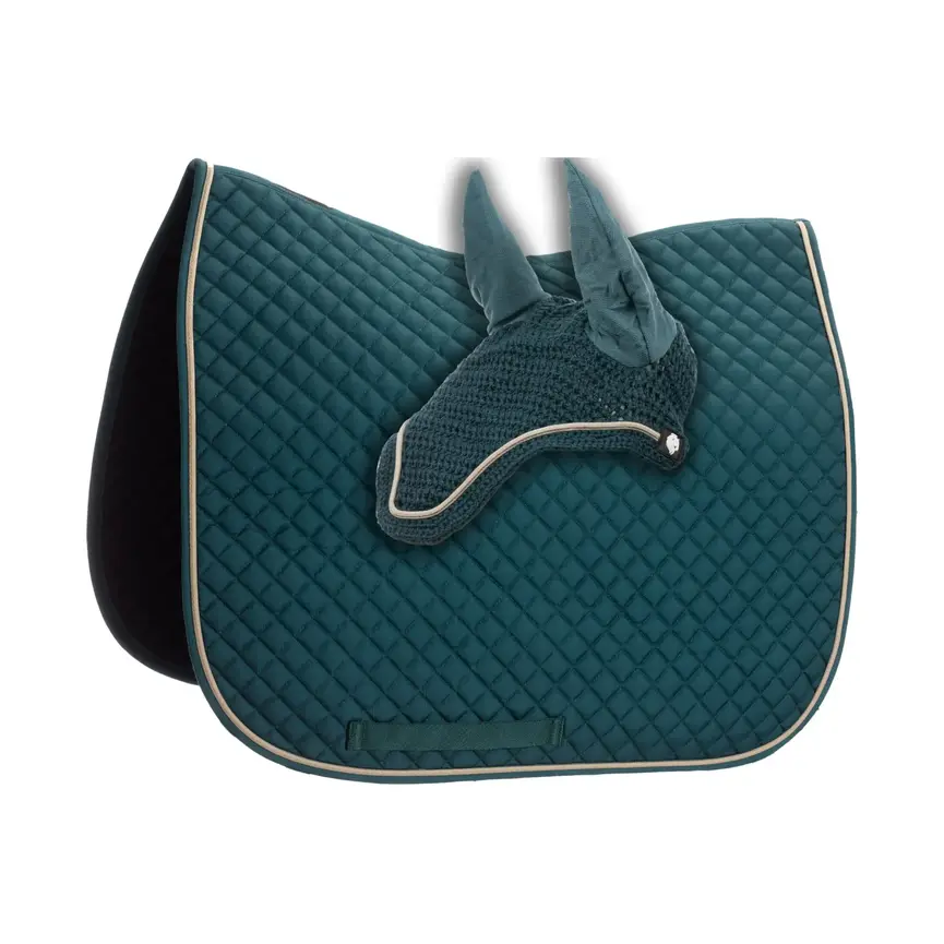 Voss Dressage Saddle Pad and Bonnet Set