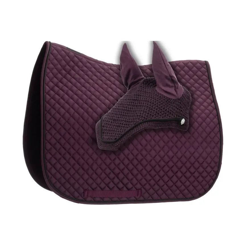 Voss Dressage Saddle Pad and Bonnet Set