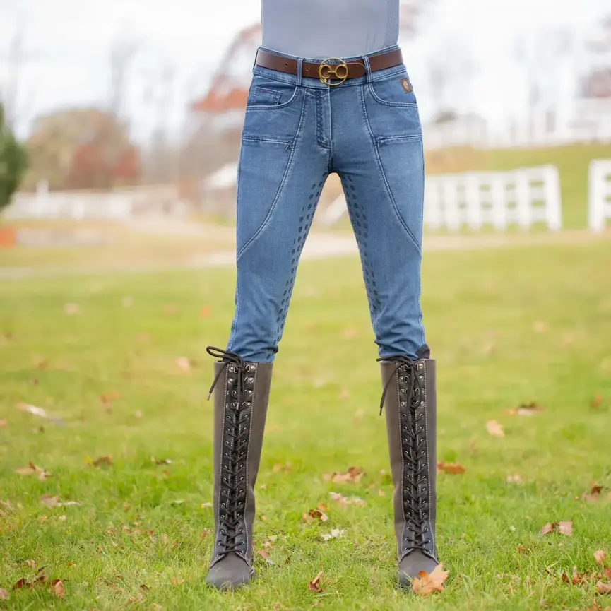 Helena Womens Denim Full Seat Breeches