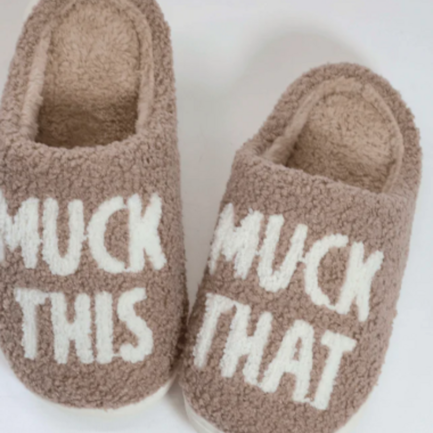 Muck This & That  Slippers