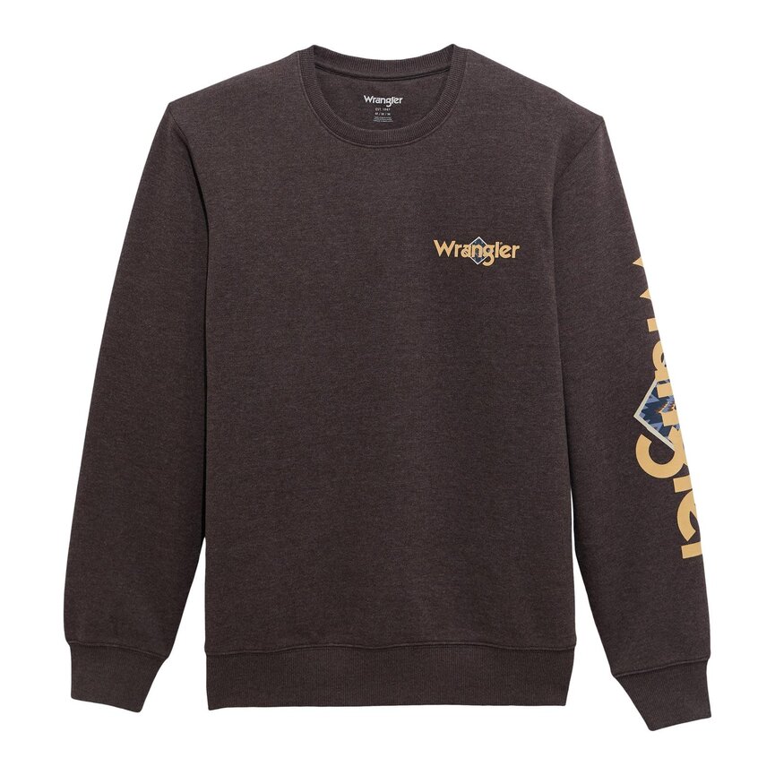 Crew Fleece Pullover - Regular Fit - Mole