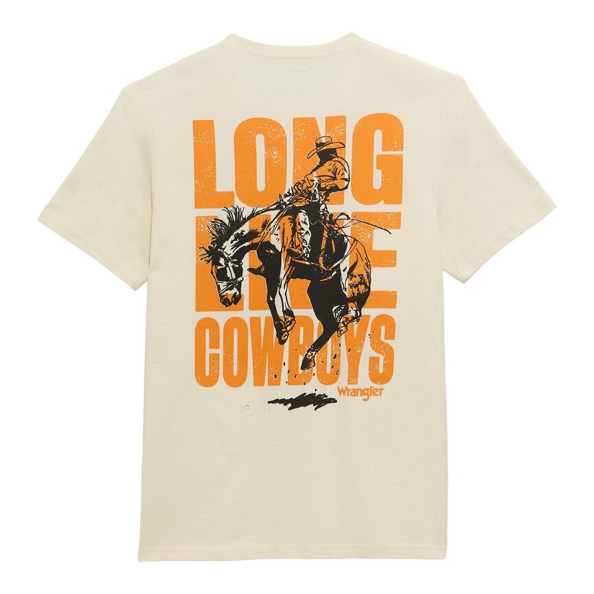 Graphic Short Sleeve T-Shirt - Regular Fit - Long Live Cowboys