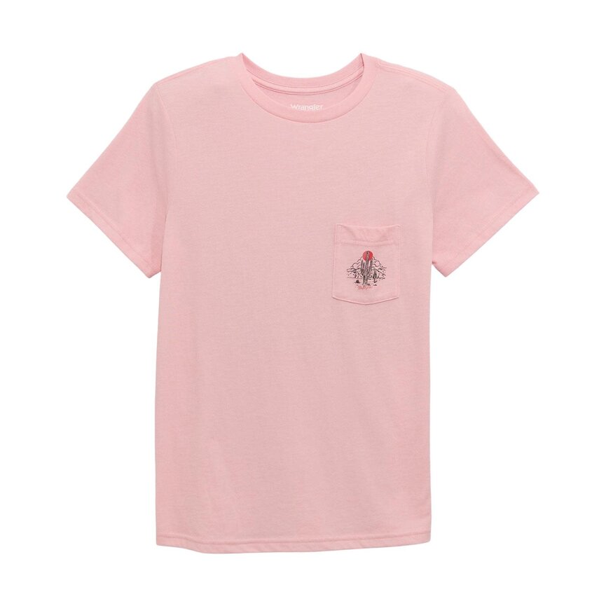 Short Sleeve Pocket T-Shirt - Regular Fit - Cactana Rose