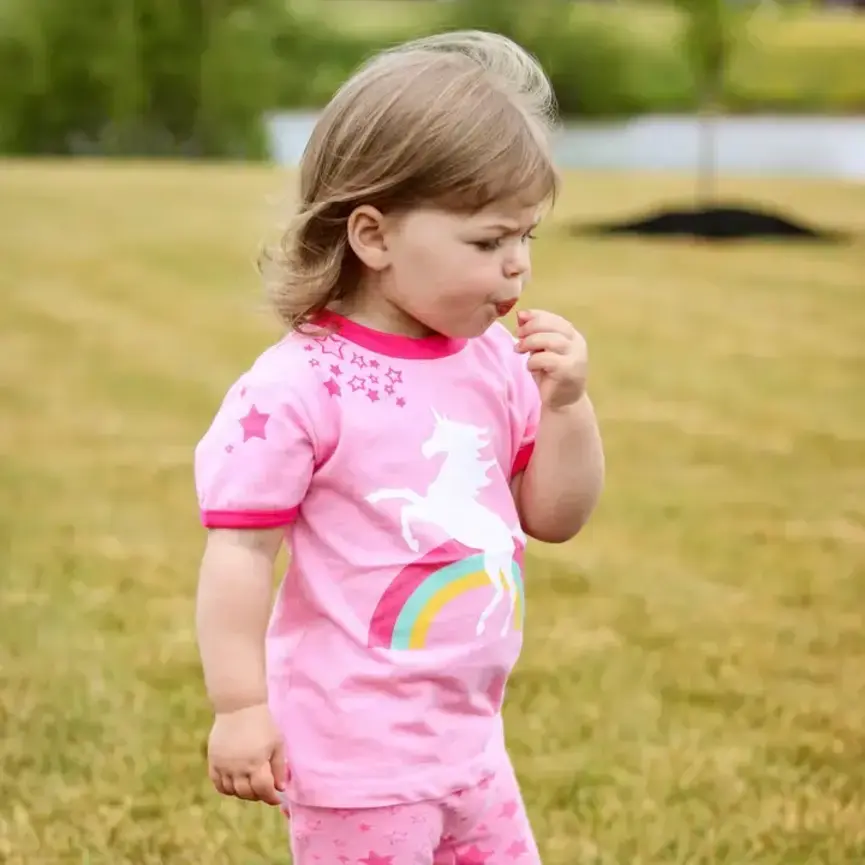 Rainbow Unicorn Toddler and Kids Shirt