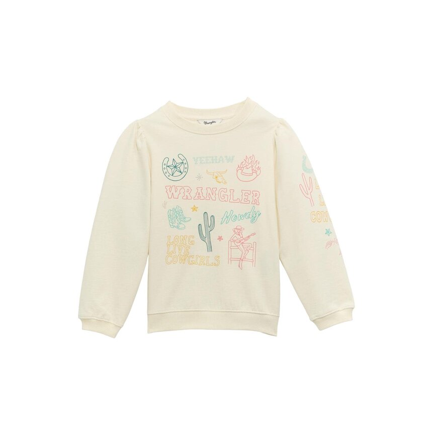 GIRLS WESTERN ICON SWEATER