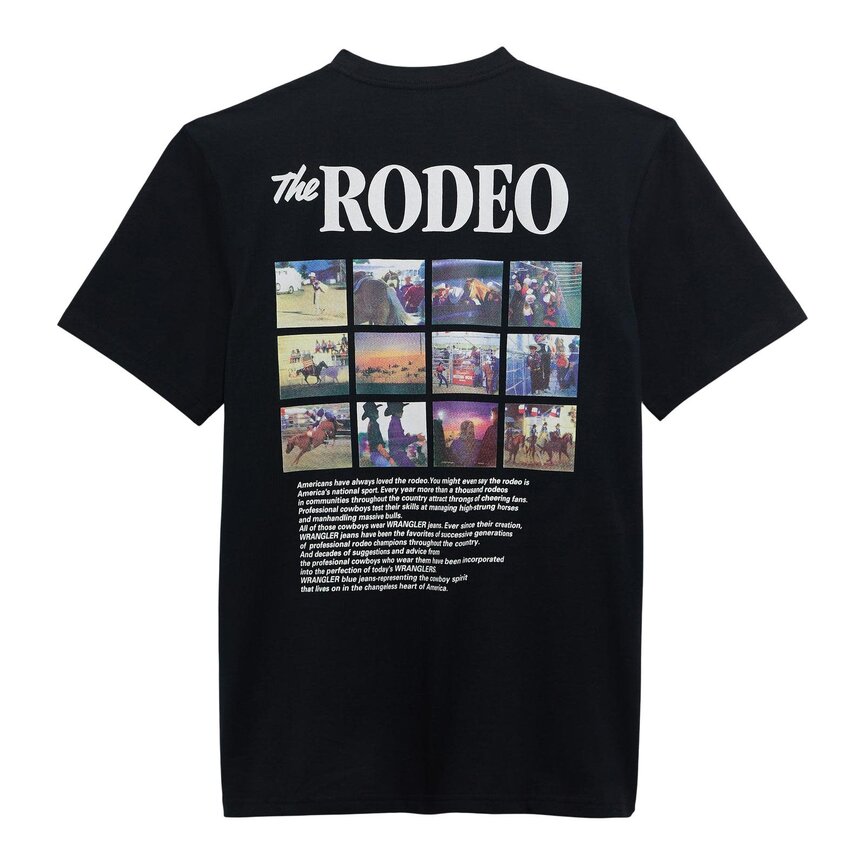 Graphic Short Sleeve Pocket T-shirt - Regular Fit - Pocket Rodeo