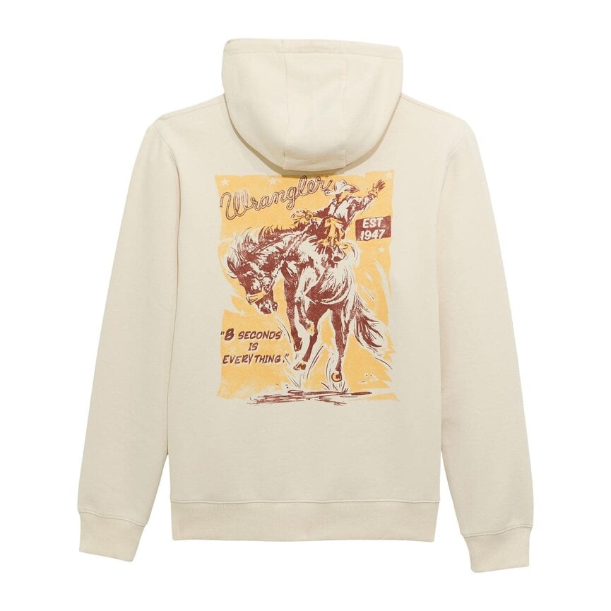 Western Hoodie - Regular Fit - Toughen White