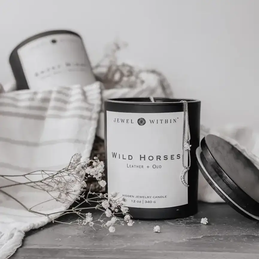 Wild Horses Jewelry Candle
