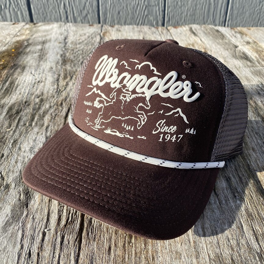 WRANGLER - TRAIL BOSS HAT (DARK BROWN)