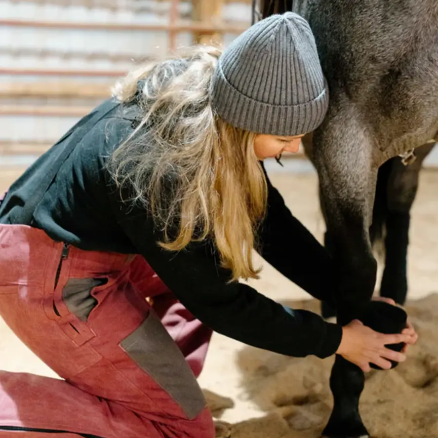 Zippered Leg Saratoga Rose Insulated Overall