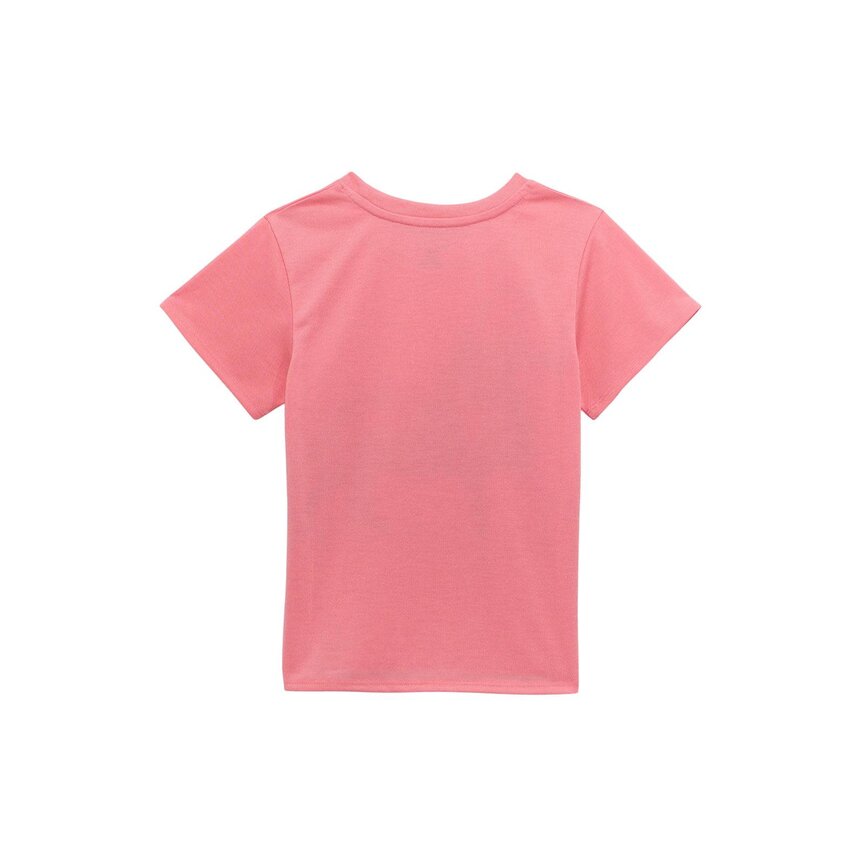 Girls Short Sleeve Horse Graphic T-Shirt - Pink