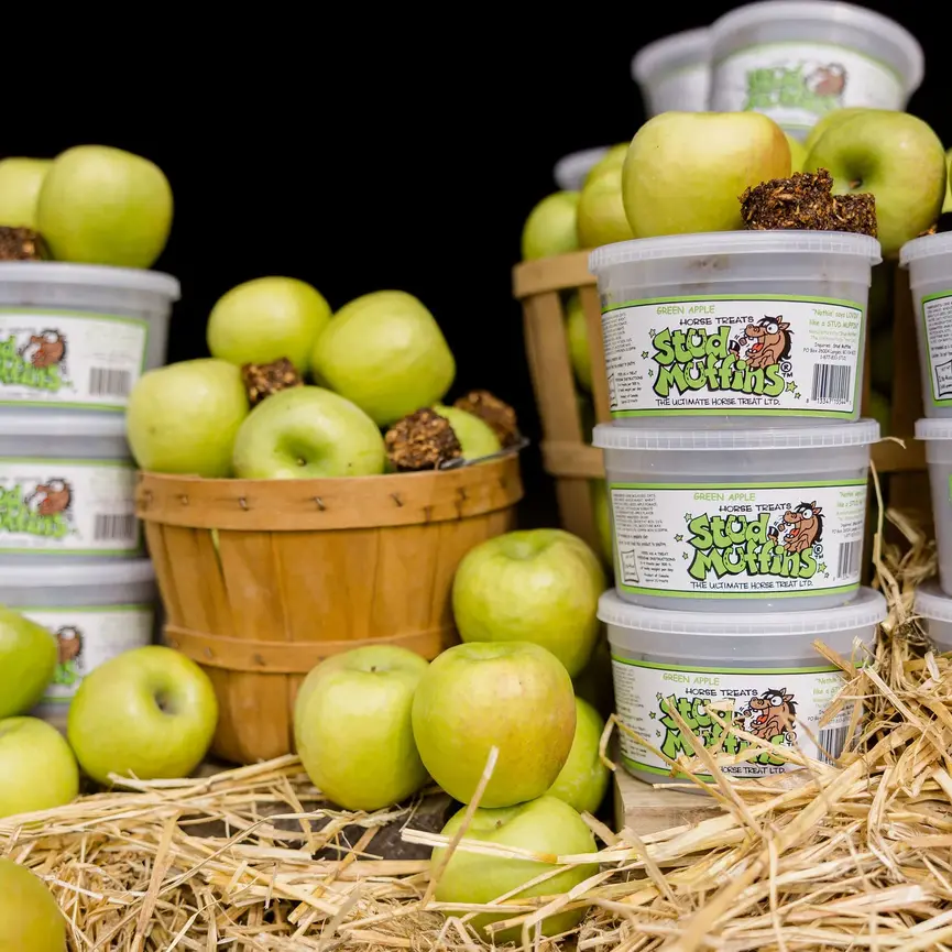STUD MUFFINS HORSE TREATS APPLE 20 OZ