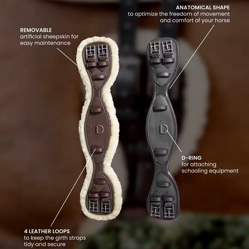 Sheepskin Anatomic Short Girth