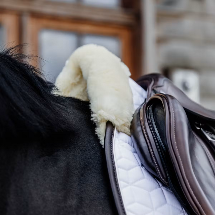 Skin Friendly Saddle Pad Jumping Star Quilting
