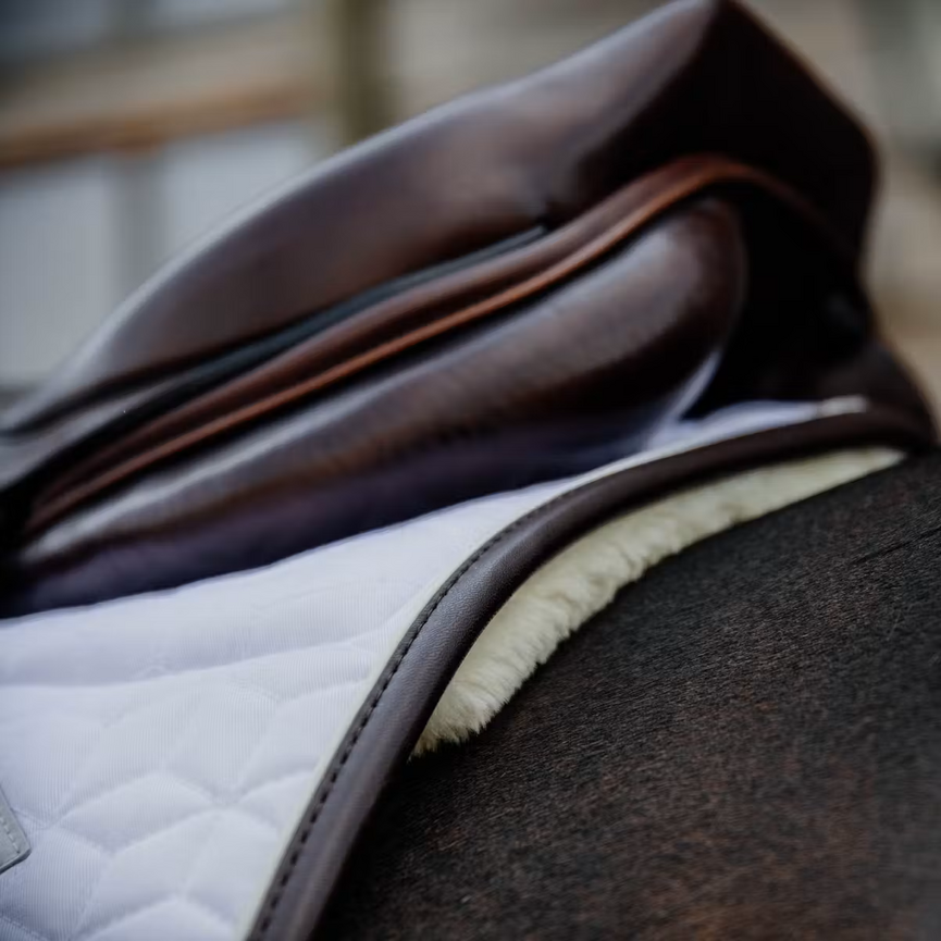 Skin Friendly Saddle Pad Jumping Star Quilting