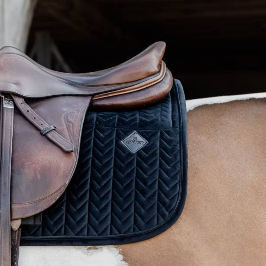 Skin Friendly Saddle Pad Velvet Jumping