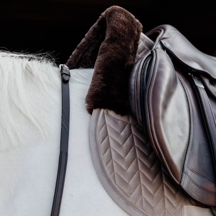 Skin Friendly Saddle Pad Velvet Jumping