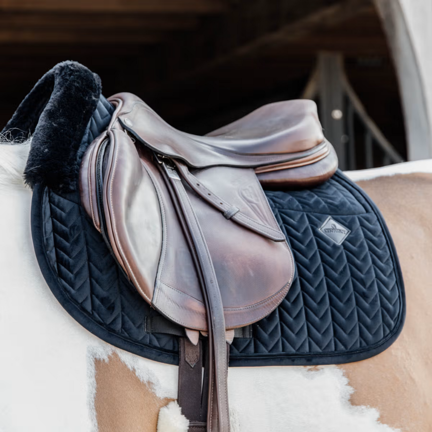 Skin Friendly Saddle Pad Velvet Jumping