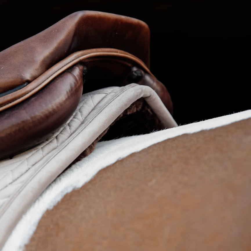 Skin Friendly Saddle Pad Velvet Jumping