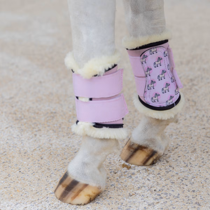 Vegan Sheepskin Turnout Boots Sammy Collection